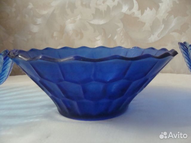 Хрусталь, стекло cobalt. Сталинский ампир