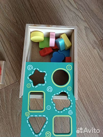 Развивающие деревянные игрушки