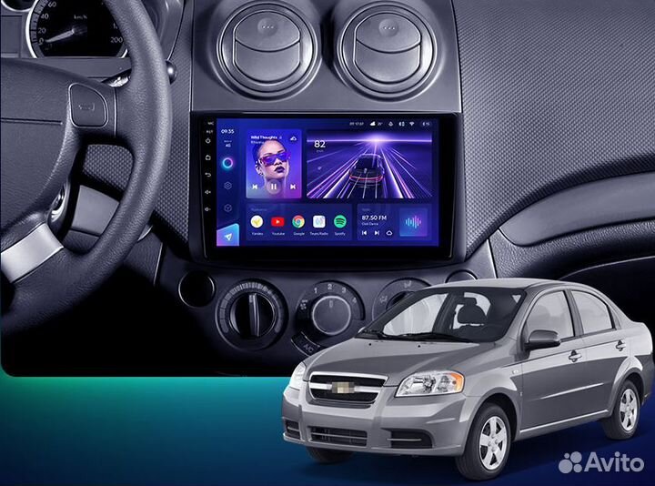 Aveo 1 магнитола android Teyes CC3 4/64