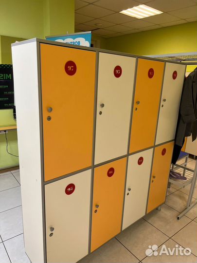 Шкафы для фитнес клуба