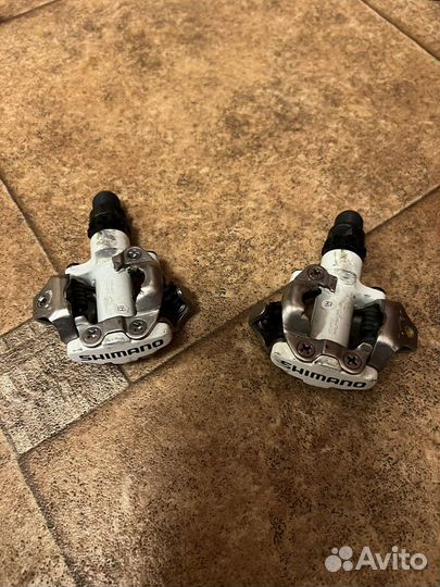 Контактные педали shimano pd-m520