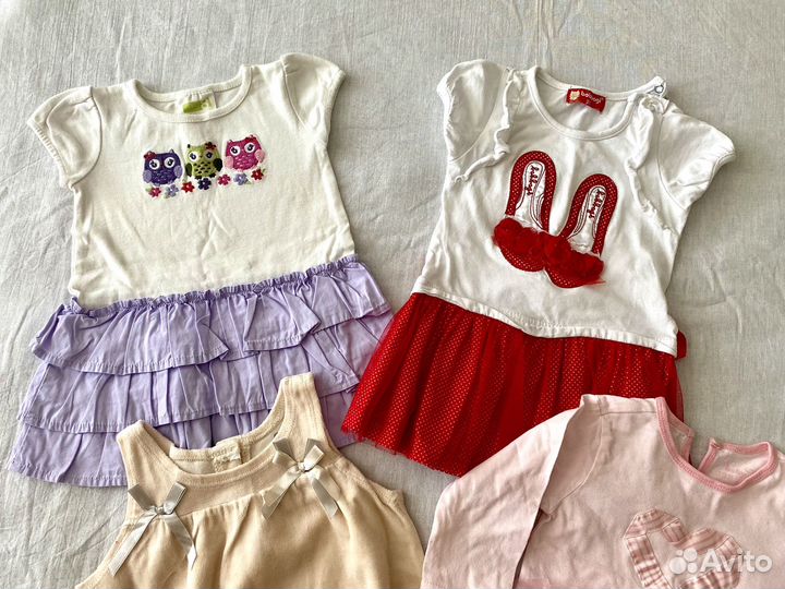 Детские вещи одежда для девочки пакетом 80 р