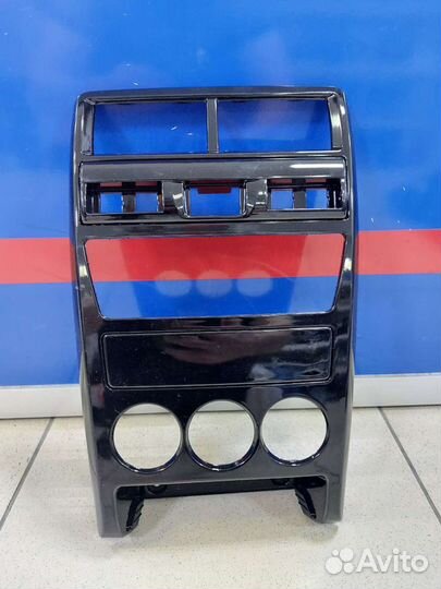 Консоль 2172 Приора-2 Люкс чёрный глянцевый