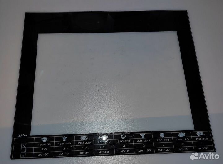 Стекло дверцы духовки