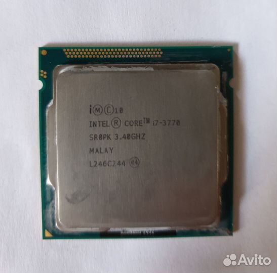 Процессор Intel core i7 3770