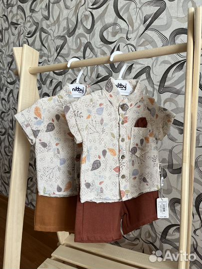 Комплект рубашка и шорты для мальчика