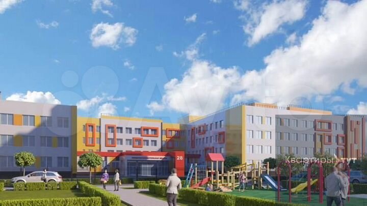 1-к. квартира, 40,8 м², 1/17 эт.