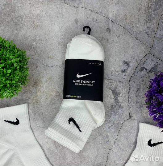 Носки Nike Ankle белые оригинал