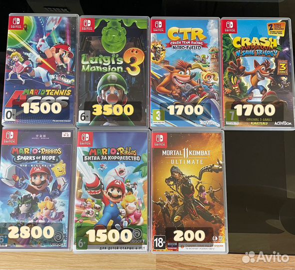 Игры для nintendo switch