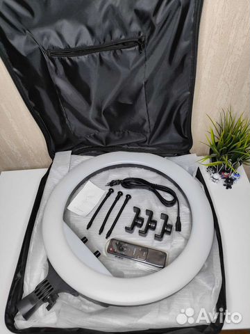 Кольцевая лампа 45 см без штатива