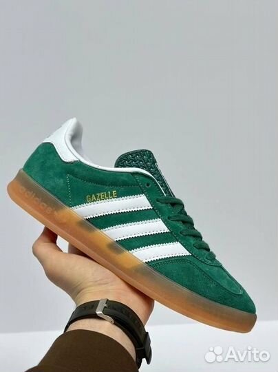 Adidas gazelle indoor green