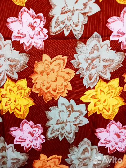 Отрез искусственного шелка СССР