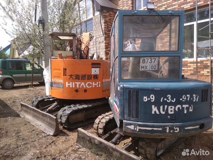 Услуги миниэксковатора