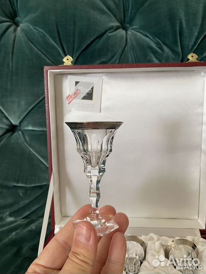 Moser мозер фужер бокал рюмка сервиз