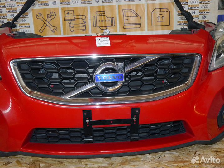 Ноускат Вольво C30 2013 2.0T Passion Red Solid про