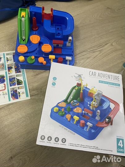 Игрушечный трек Трасса с препятствиями/ Автотрек