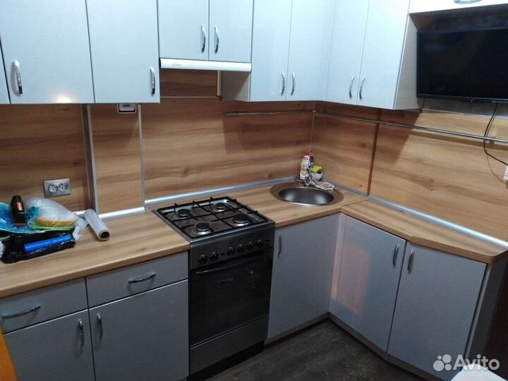 Изготовление монтаж мебели, замена столешниц, фаса