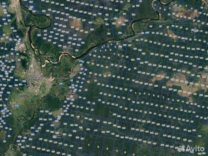 Топографическая карта Республики Коми для Garmin