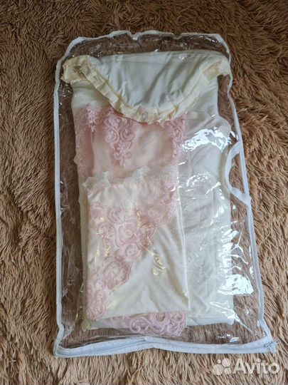 Конверт-одеяло+уголок на выписку