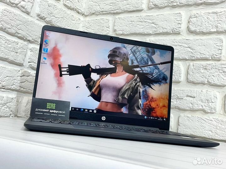 Мощный ноутбук HP/Athlon 3050U/DDR4-4/SSD-128