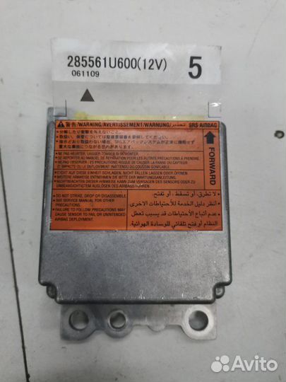 Блок управления SRS Nissan Note хэтчбек HR15 2008