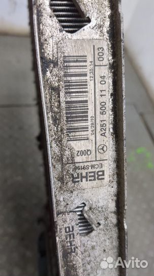 Радиатор охлаждения двигателя Mercedes R W251 2005, 2010