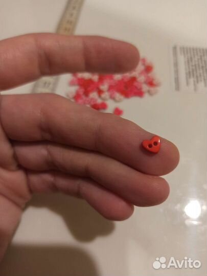 Микро-пуговицы. Пуговки. 100 шт