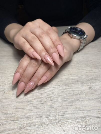 Наращивание ногтей, укрепление и гель лак
