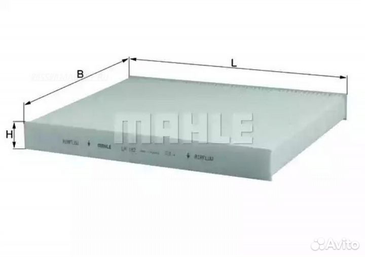 Mahle LA 182 Фильтр салонный