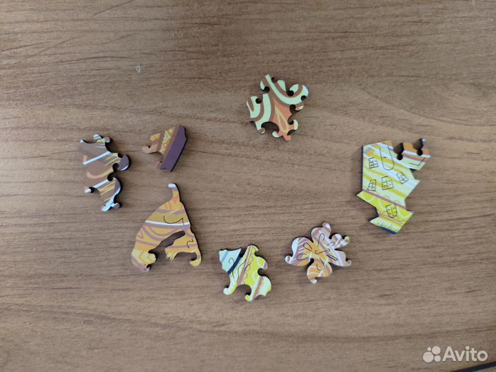 Деревянные пазлы