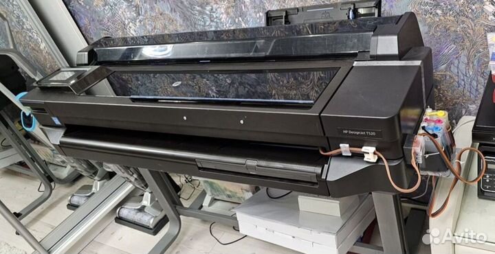 Плоттер принтер HP T520 формат А0 914мм