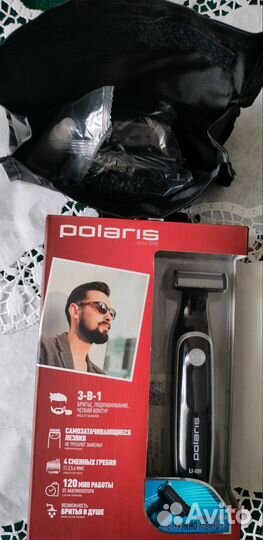 Машинка для стрижки бороды и усов Polaris