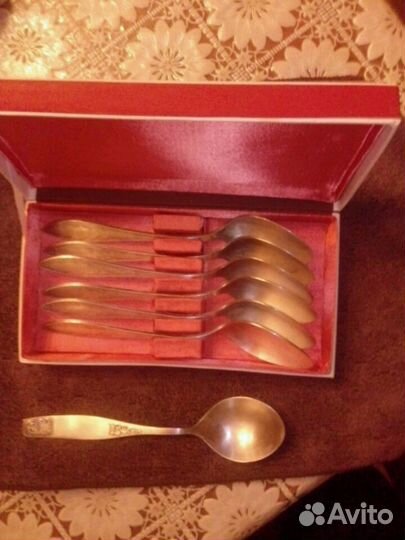 Вилки и ложки мельхиоровые