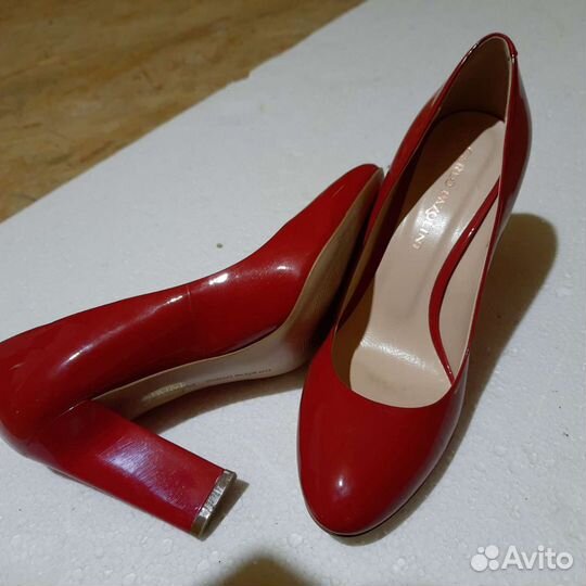 Туфли кожаные