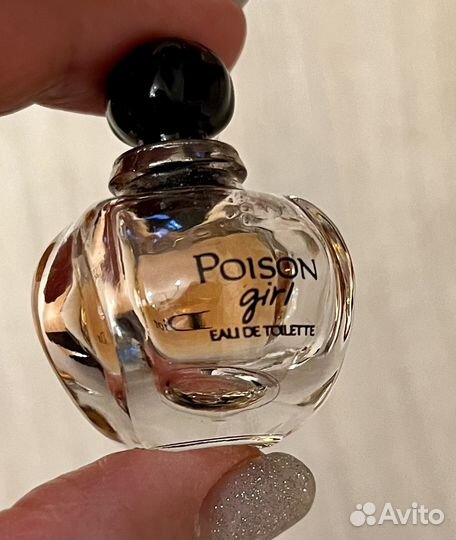 Туалетная вода Poison girl Dior 5 мл остаток