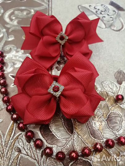 Резинка, бантики для волос