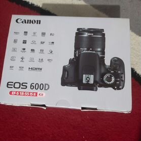 Фотоаппарат canon eos 600d kit