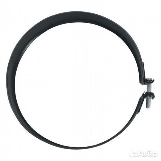 Хомут Везувий black (aisi 430/0,5мм) (115 мм)