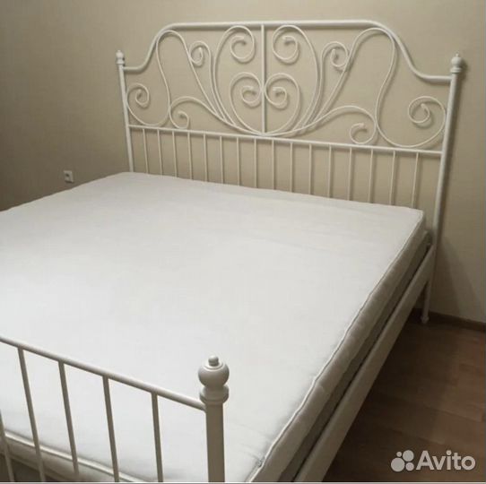 Кровать IKEA лейрвик 180