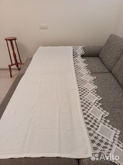 Кухонная скатерть хлопок подзор винтаж р