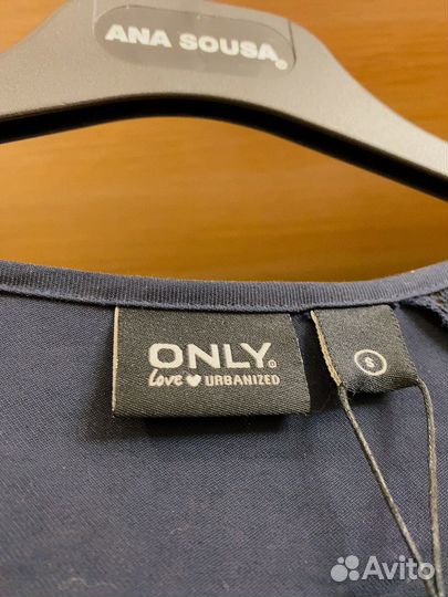 Платье only 40-42 новое темно синие