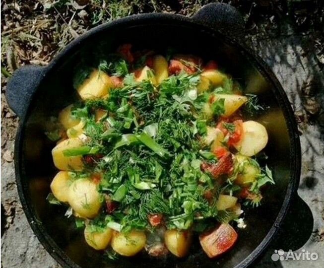 Казан Чугунный с крышкой