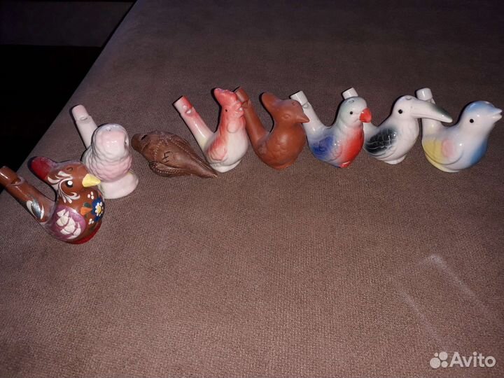 Маленькая коллекция птиц свисток