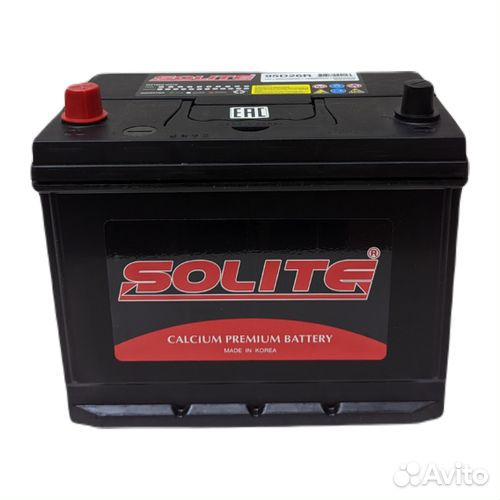 Аккумулятор Solite 95D26R B/H (85Ач, 650А)