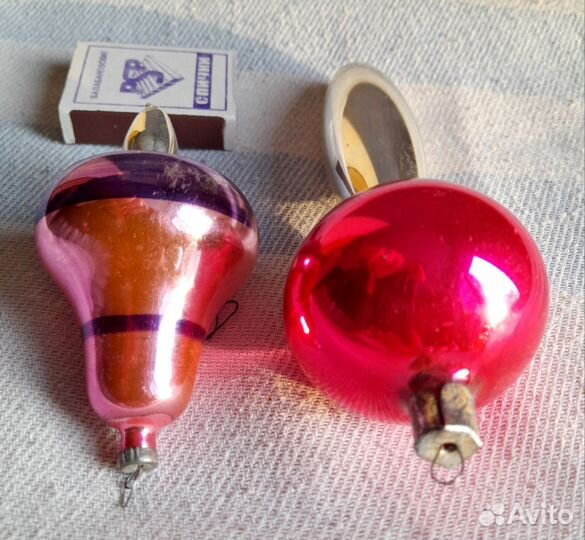 Ёлочные игрушки СССР винтаж