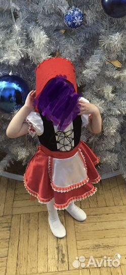 Костюм красной шапочки