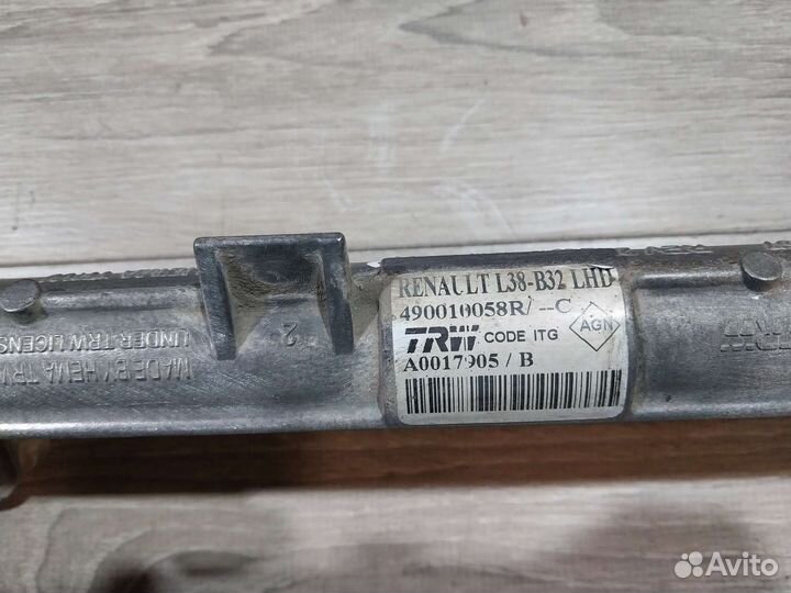 Рулевая рейка Renault Fluence Megan 3