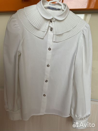 Блузка школьная для девочки smena 134