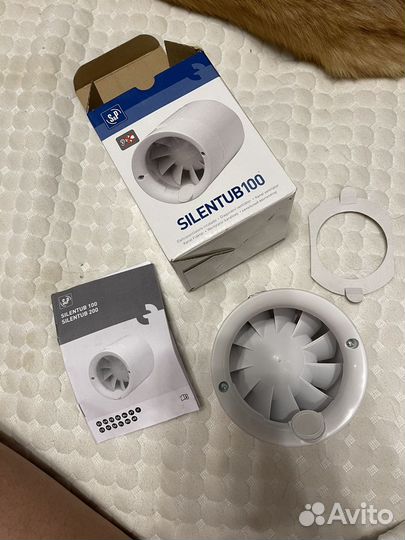 Вентилятор вытяжной silent tube 100 новый