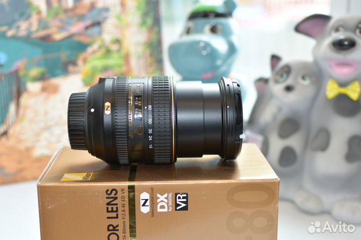 AF-S DX nikkor 16-80mm f/2.8-4E ED VR